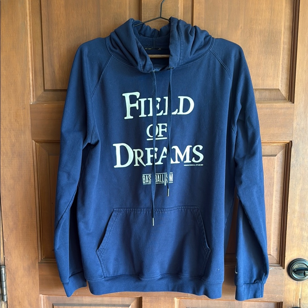 Field of Dreams Navy Blue Men's Hoodie size M